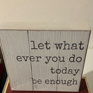 Motivational White and Gray Wall Art